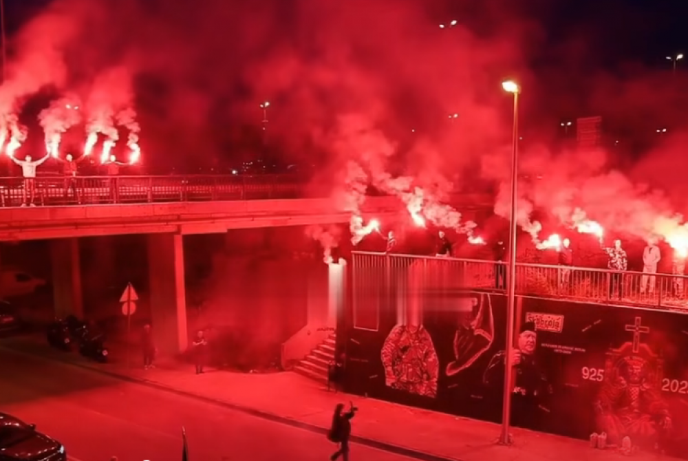 Bakljadom i svečanim programom u Splitu obilježena 35. obljetnica IX. bojne HOS-a