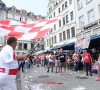 Leipzig: Hrvatski i talijanski navijači zajedno slave i pjevaju na ulicama grada