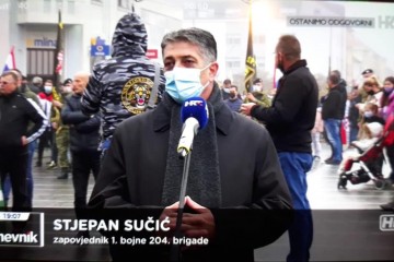 (VIDEO) JAVNI DEMANTI HRT-a: Stjepan Sučić, pogrešno je predstavljen kao “zapovjednik 1. bojne 204. brigade” u Dnevniku 2 18. studenog 2020. godine