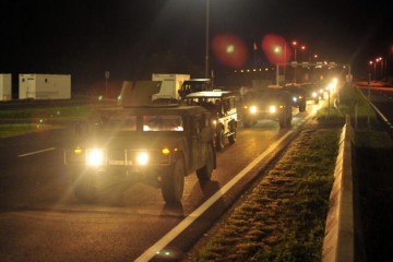 Obavijest za građane: Pojačan cestovni promet zbog prolaska vojnih vozila
