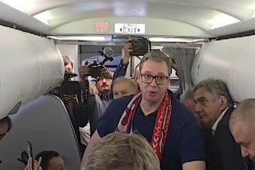 Srbi okrivili avion hrvatske kompanije za neuspjeh na Euru