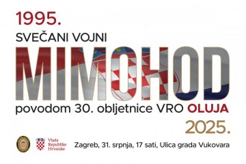 Spektakl snage i ponosa: Hrvatska obilježava 30 godina Oluje velikim vojnim mimohodom