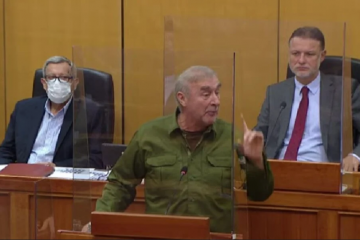 Prkačin zastupnicima očitao lekciju iz povijesti, spomenuo incident Goldsteina 'na kakav je spremna bila i partizanka Peović'