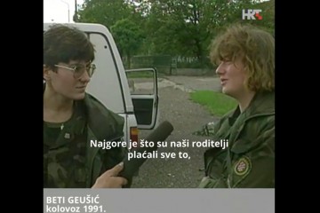 Junakinje obrane Vukovara – ratne priče Beti Geušić i Vasilije Tucker