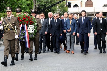 Na Mirogoju odana počast žrtvama blajburške tragedije