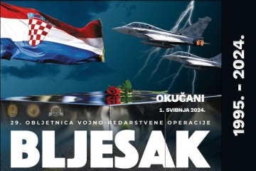 Obljetnica operacije Bljesak: U Okučane stižu Milanović, Plenković... Rafalei će letjeti iznad Hrvatske