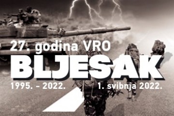 PROGRAM: 1. svibnja 2022. u Okučanima će se obilježiti 27. obljetnica vojno-redarstvene operacije Bljesak