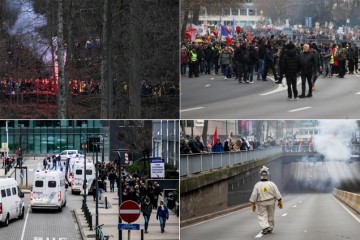 U Bruxellesu ogromni prosvjedi i neredi. EU ukida korona mape, a pooštrava covid potvrde?