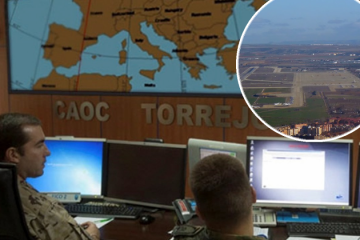 ZRAČNA BAZA TORREJON  Ovo je centar po čijoj se zapovijedi dižu NATO-vi avioni, a koji je 'prespavao' let sovjetskog drona prema Zagrebu