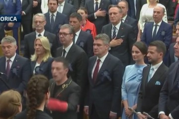 Milanović i Vučić u prvom redu na inauguraciji predsjednika Crne Gore