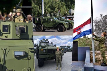 FOTO/VIDEO Dajana Majnović sudjelovala je na vojnom mimohodu: ‘Bilo je komentara da to nije za žene, ali u vojsci ih je sve više’