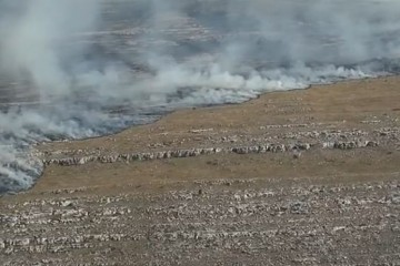 Na Dinari izgorjelo oko 2000 hektara niskog trave i raslinja