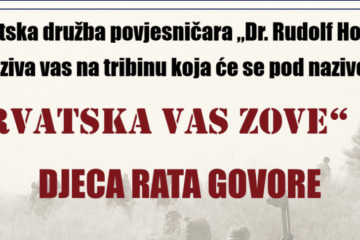„Hrvatska vas zove“ – serija tribina povodom 35 godina od početka Domovinskog rata
