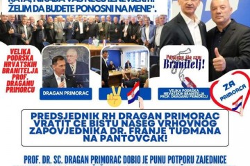 HDZ JE SVE SNAGE U KAMPANJU DRAGANA PRIMORCA UKLJUČIO