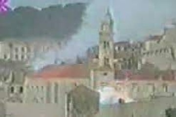 14. studenoga 1991. Zločini srpske vojske – bombardiranje Splita i okolice