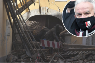 Potreseni gradonačelnik Petrinje: ”Vozim se kroz grad, a moga grada nema. Moj grad je uništen…”
