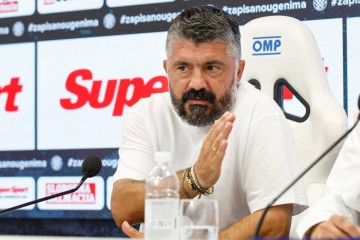 Prvo obraćanje Gennara Gattusa nakon Perišićeva odlaska iz Hajduka: ‘Odluka je bila njegova‘