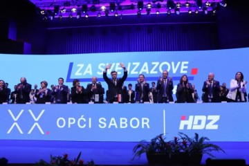 SABOR  HDZ-A Plenković održao oštar govor: ‘Milanović? Ne znam je li netko ovo primijetio...‘; HDZ otkrio slogan za izbore