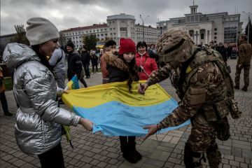 Zelenski upravo stigao u oslobođeni Herson: 'Spremni smo za mir u cijeloj Ukrajini'