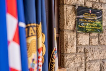 Sjedište Zapovjedništva HKoV-a u Karlovcu nazvano imenom generala Miljavca