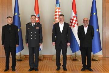Predstavnici Udruge veterana 114. brigade HV-a izvijestili Milanovića o svom radu