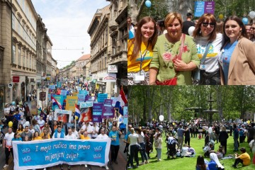 Zagreb šestu godinu za redom miroljubivim hodom dao podršku nerođenima