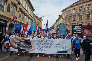 Zagrebački Hod za život započeo: Veliki odaziv građana i dolazak Željke Markić
