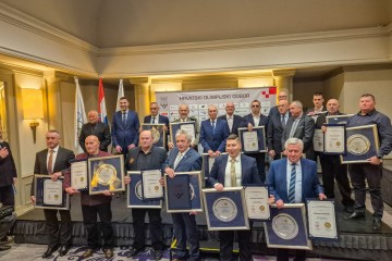 Sport kao obrana domovine: HOO dodijelio godišnja priznanja za doprinos u obrani Republike Hrvatske