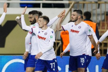 Hajduk pobijedio Goricu 2:1 i plasirao se u finale Hrvatskog kupa