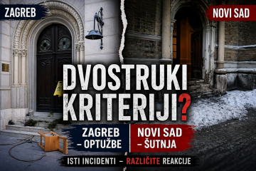 Dvostruki kriteriji u reakcijama na incidente: Slučaj Zagreba i šutnja o Novom Sadu