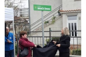 Jelenje dobilo Ulicu braće Šimac: Vječni spomen na Gorana i Sergia