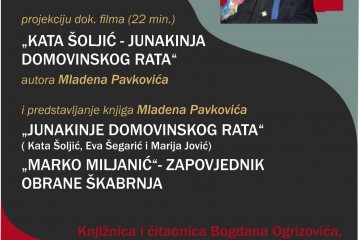 Poziv na projekciju filma – „Kata Šoljić“