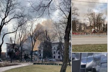 (VIDEO) RUSI BOMBARDIRALI KAZALIŠTE PUNO CIVILA: Zločini se gomilaju