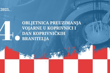NAJAVA 34. obljetnica preuzimanja Vojarne i Dan koprivničkih branitelja