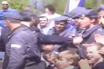 U noći s 27. na 28. travnja 1991. iz smjera Vrlike hrvatski policajci probili su se u Kijevo