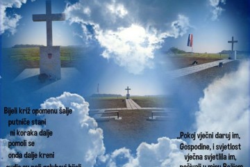 Ministar Tomo Medved nazočit će na otkrivanju spomen obilježja „Bijeli Križ“ Seleš u Antunovcu