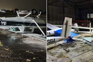 Divlja oluja u Zagrebu okretala avione kao da su igračke