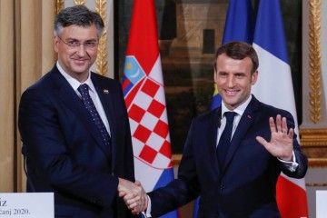 Macron stigao u Hrvatsku
