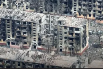 FOTO Pukovnija Azov objavila fotografije Mariupolja iz zraka, pogledajte posljedice ruske agresije