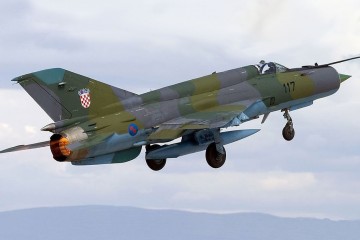 MORH: POJAŠNJENJE - UPORABA BORBENIH AVIONA MIG-21