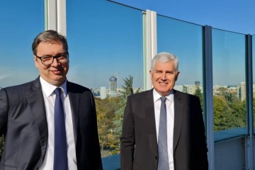 Vučić i Čović: Konstitutivni narodi u BiH samo konsenzusom mogu odlučiti o budućnosti