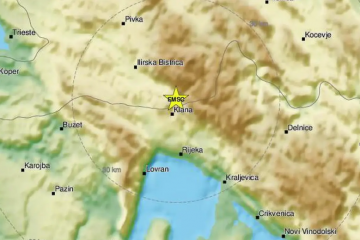 Dva nova potresa uznemirila Riječane: 'Kao da je grmljavina'