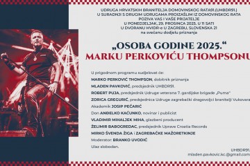 Thompson u ponedjeljak prima veliko braniteljsko priznanje