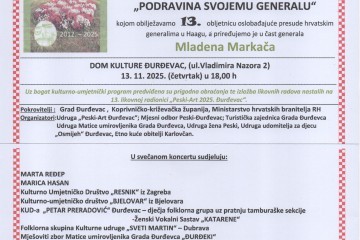 Tamo gdje srce bije za Domovinu – „Podravina svojemu generalu“