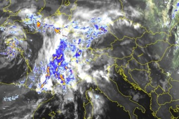 Gadne vremenske prilike na putu prema Hrvatskoj: ‘Crta se nova ciklona, stiže već sutra’