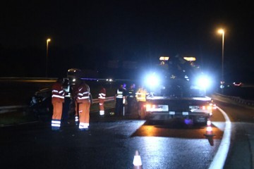 Teška prometna nesreća na autocesti A6! Jedna osoba poginula u tunelu Hrasten, druga prevezena u bolnicu