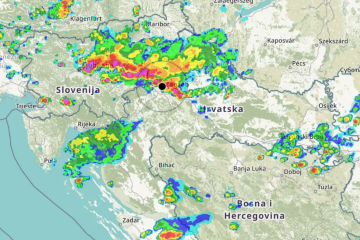 FOTO Pogledajte oluju koja stiže prema Zagrebu: Grmljavinsko nevrijeme zahvatilo je okolicu