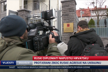 Ruski diplomati i zaposlenici veleposlanstva otišli iz Hrvatske: "Napustili su zemlju do 11 sati kako je utvrđeno u našoj noti"