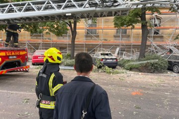 TOTALNI KAOS U ZAGREBU! Urušio se komad zgrade, ulica ‘žila kucavica’ potpuno zatvorena: Pala je skela