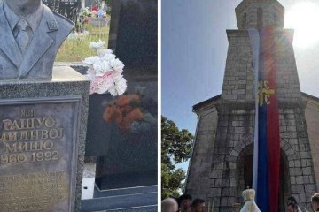 DP želi rušiti dva nadgrobna spomenika kod Knina. "Pokojnik je u odori okupatora"